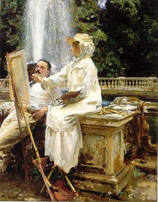 Jane Emmet und Wilfred de Glehn, John Singer Sargent